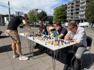 Vol in de zon