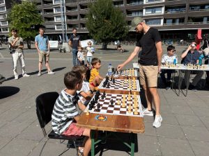 3x Lazari op rij. Vader Geatano speelde ook mee