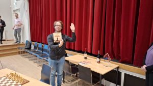 De altijd vrolijke Gino de Mon – 3e prijs Open groep